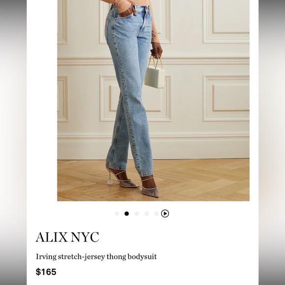 NWOT ALIX NYC Irving Bodysuit XS - Picture 8 of 9